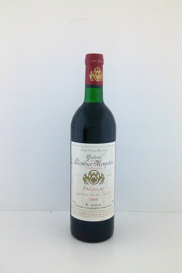 1989, Château Château Colombier-Monpelou, Cru Bourgeois Pauillac, Bordeaux