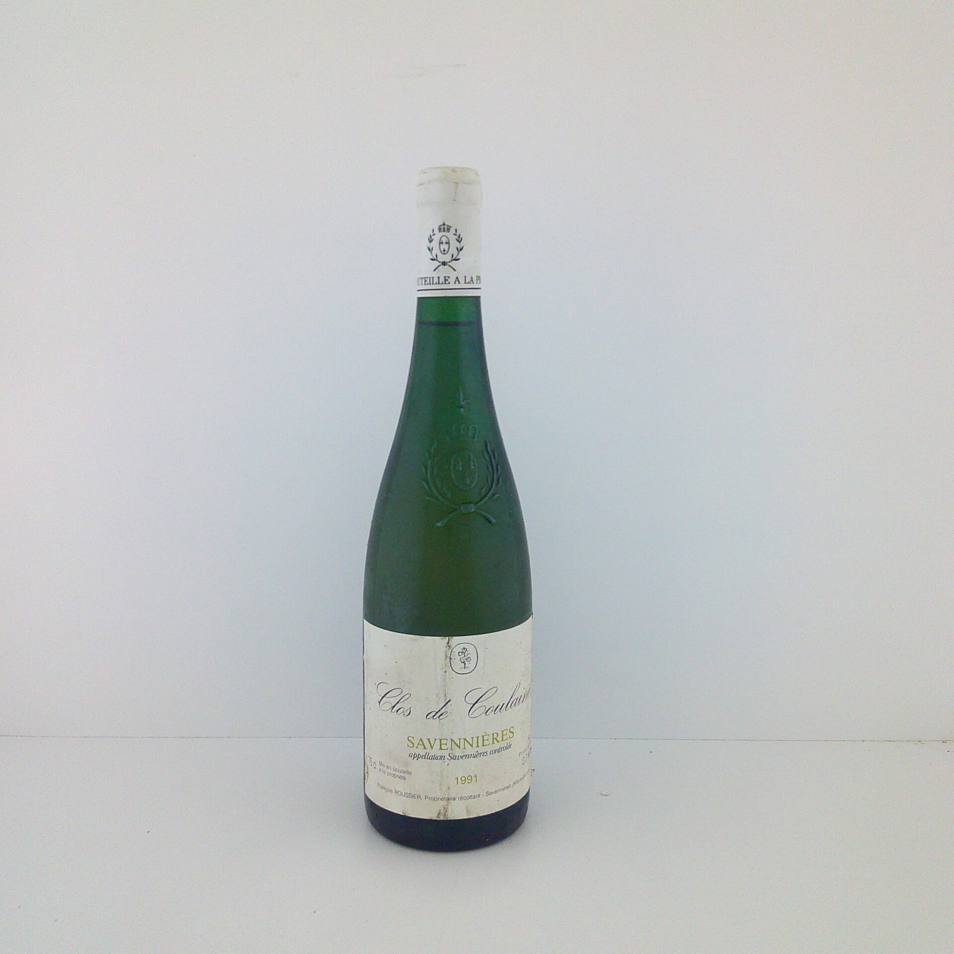 1991, Savennières "Clos de Coulaine", Château Pierre-Bise, Loire