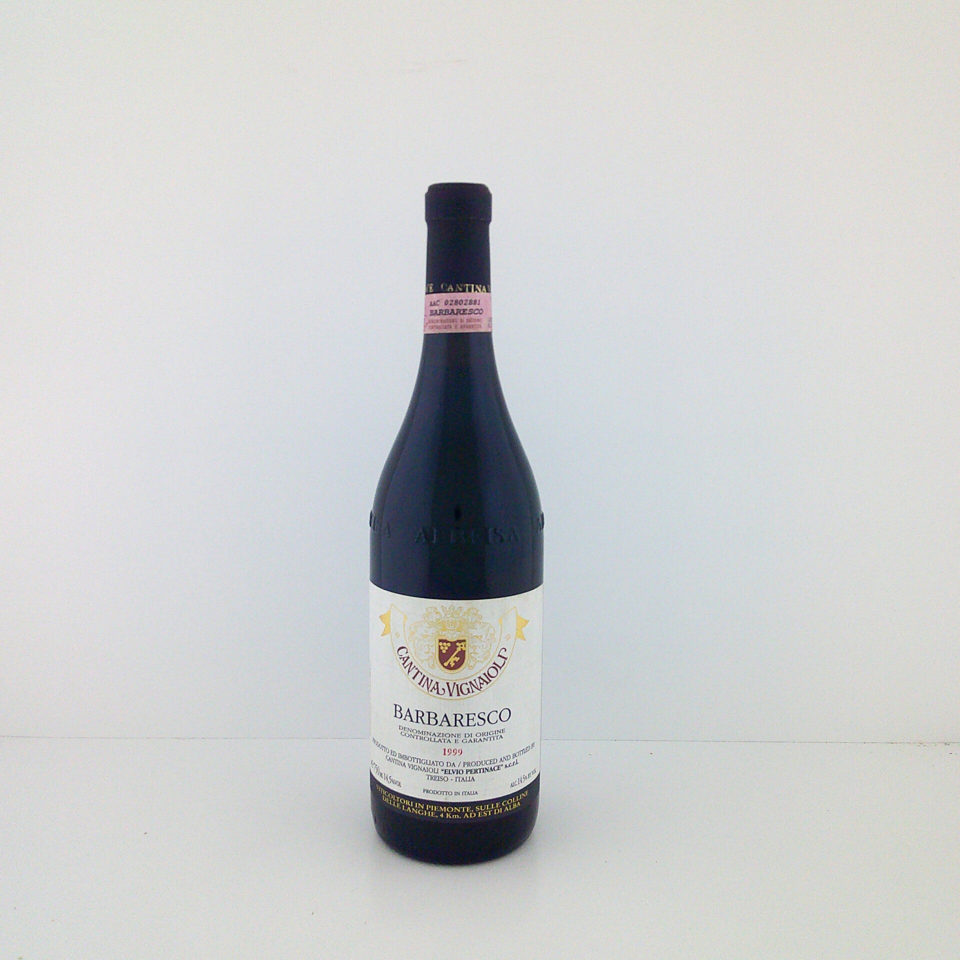 1999, Barbaresco, Elvio Pertinace, Piemonte