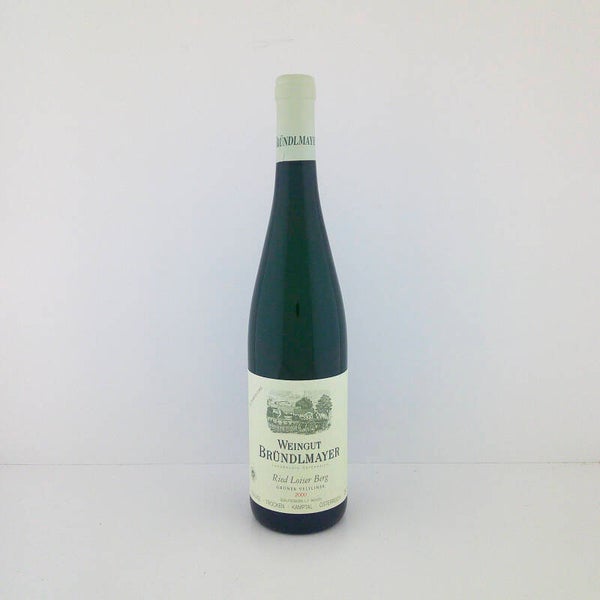 2000, Grüner Veltliner "Loiser Berg" Erste Lage, Weingut Bründlmayer, Langenlois, Österrike