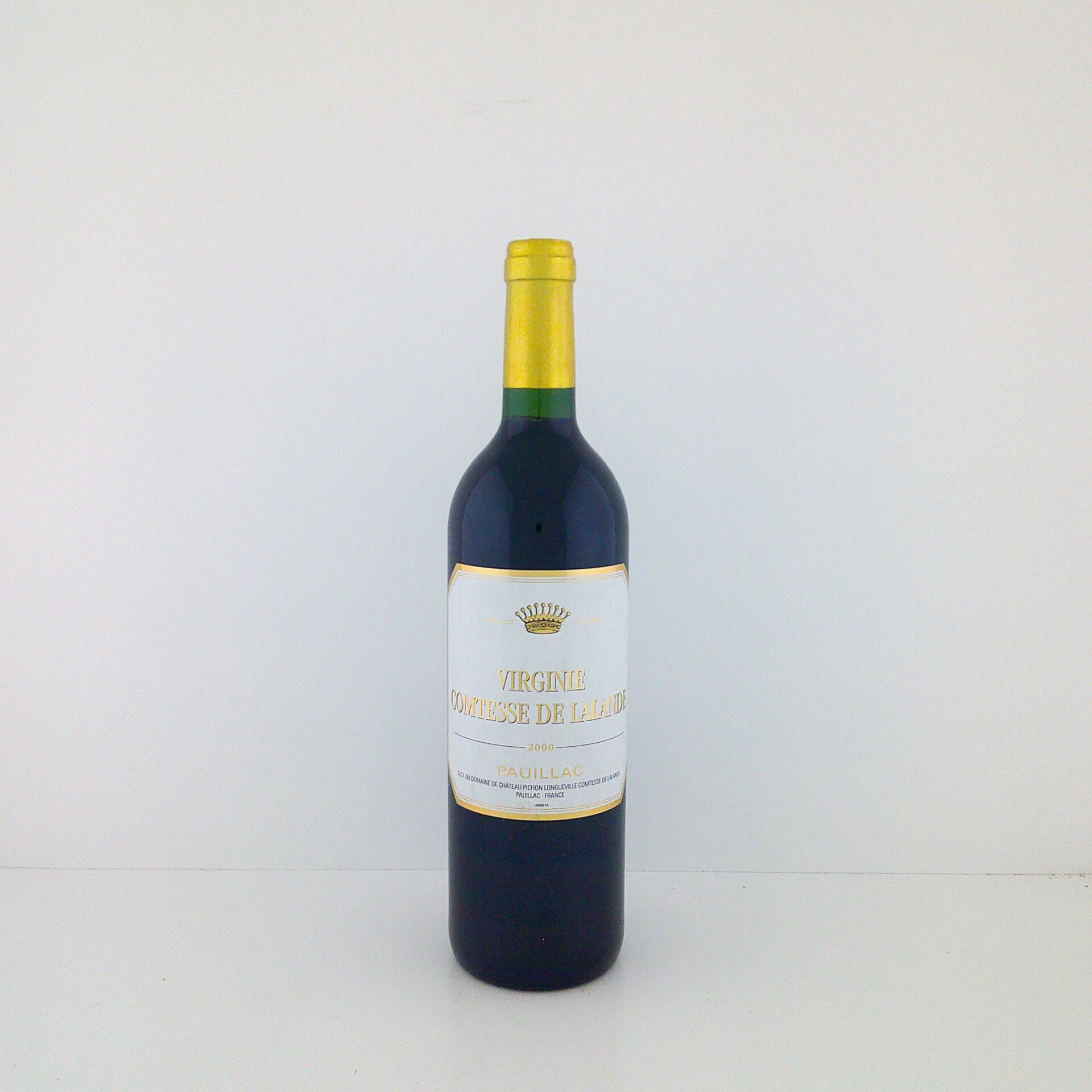 2000, Virginie Comtesse de Lalande, Pauillac, Bordeaux