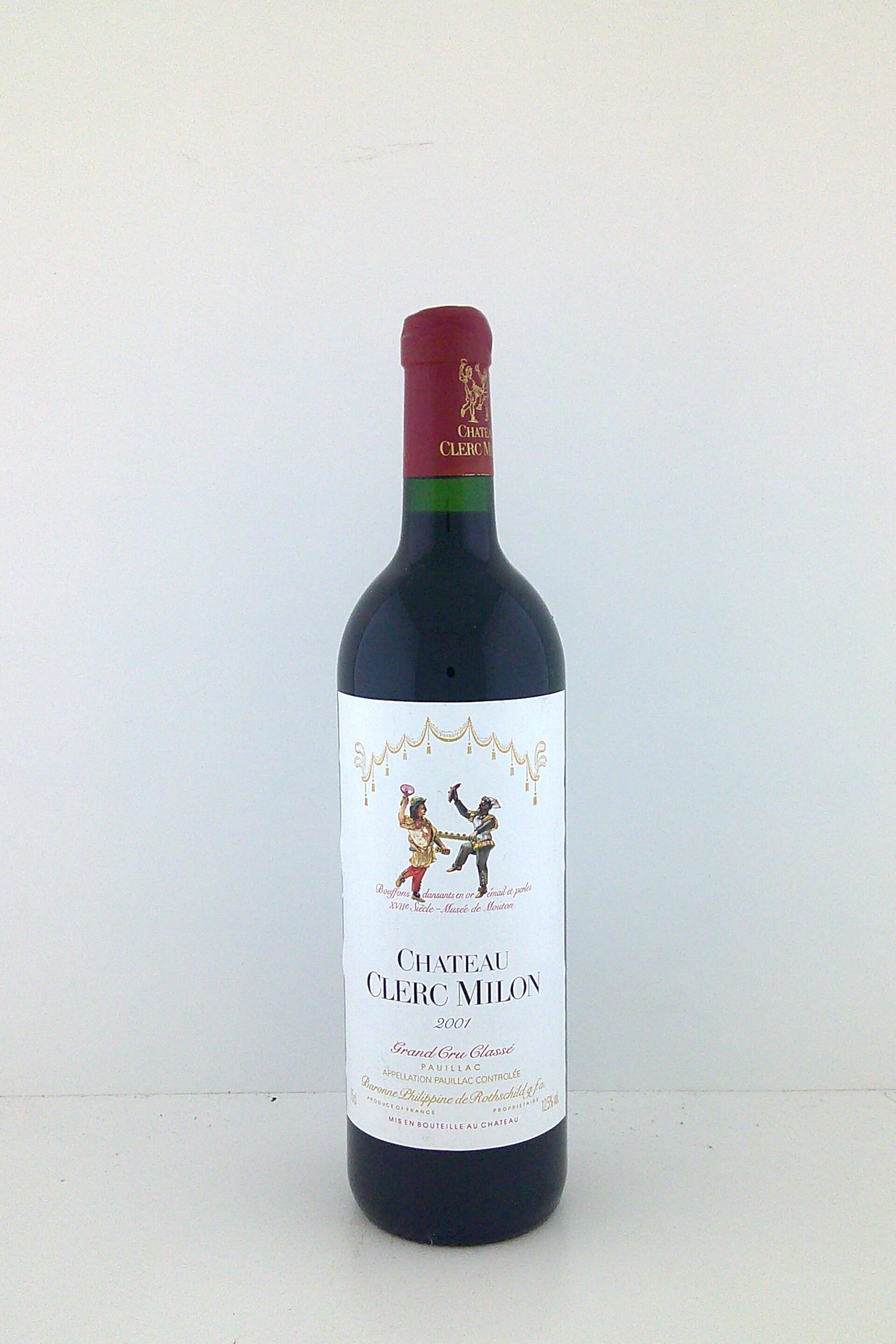 2001, Château Clerc Milon, 5:e Grand Cru Classé Pauillac, Bordeaux