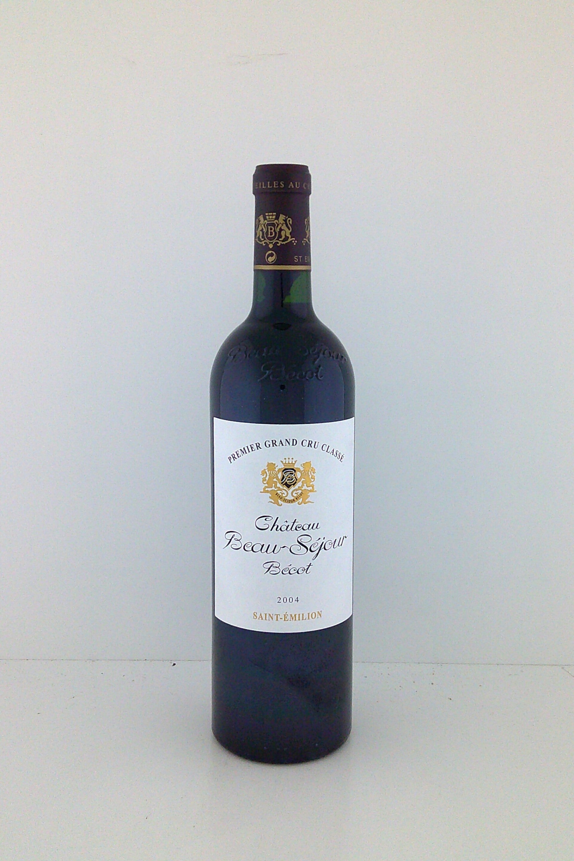 2004, Château Beau-Séjour Bécot, Saint Emilion Grand Cru Classé, Bordeaux
