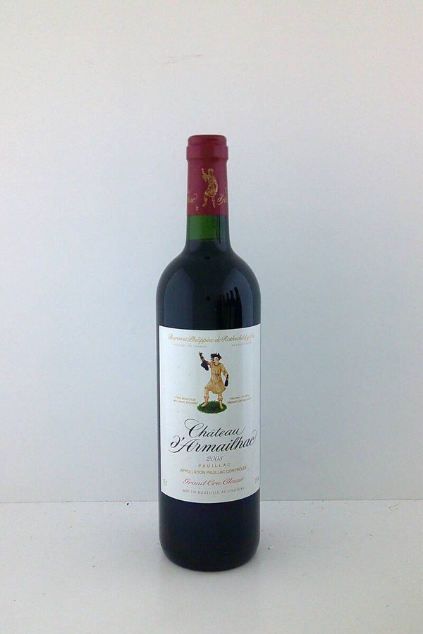 2005, Château d'Armailhac, 5:e Grand Cru Classé Pauillac, Bordeaux