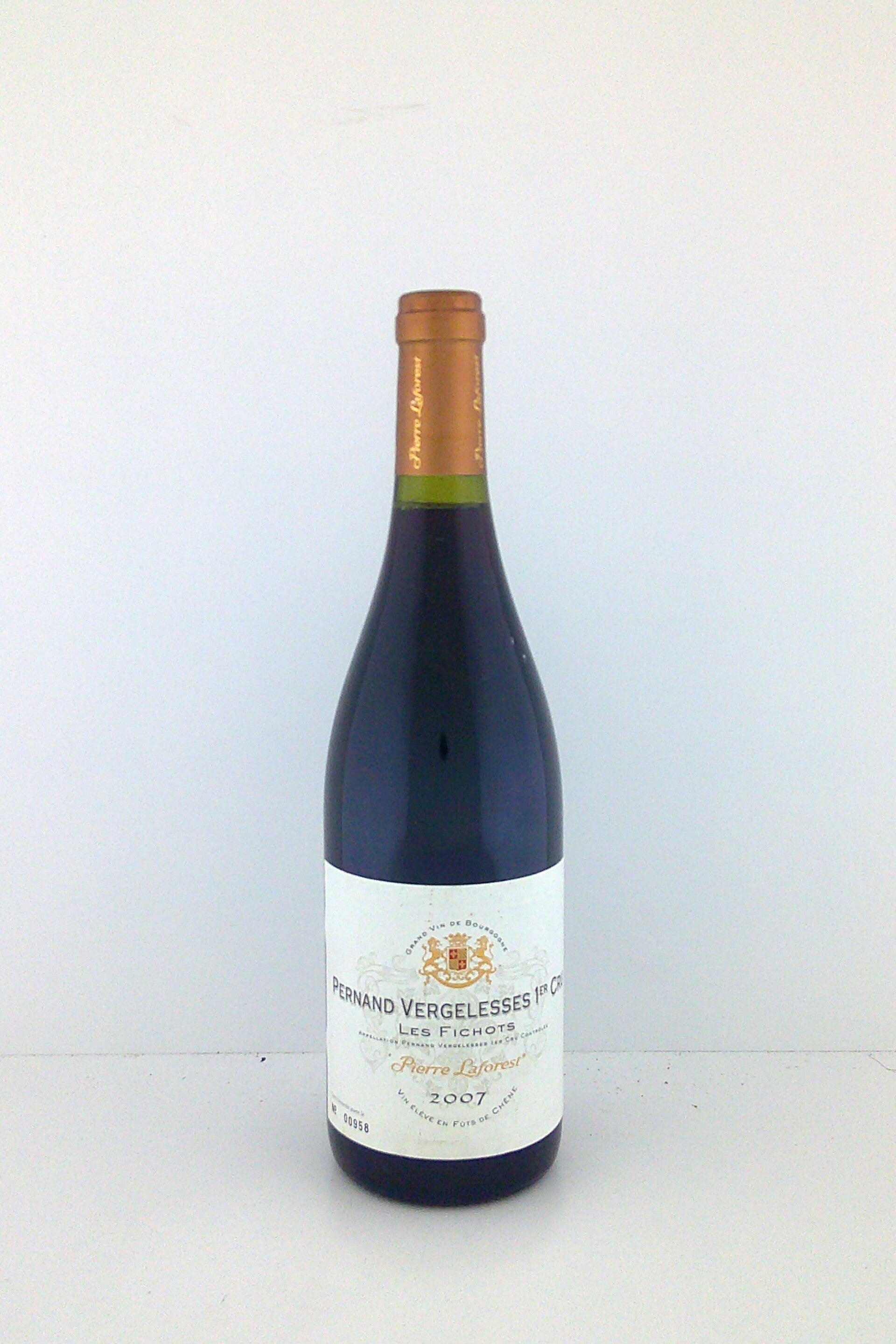 2007, Pernand-Verglesses 1er Cru "Les Fichots", Pierre Laforest, Bourgogne