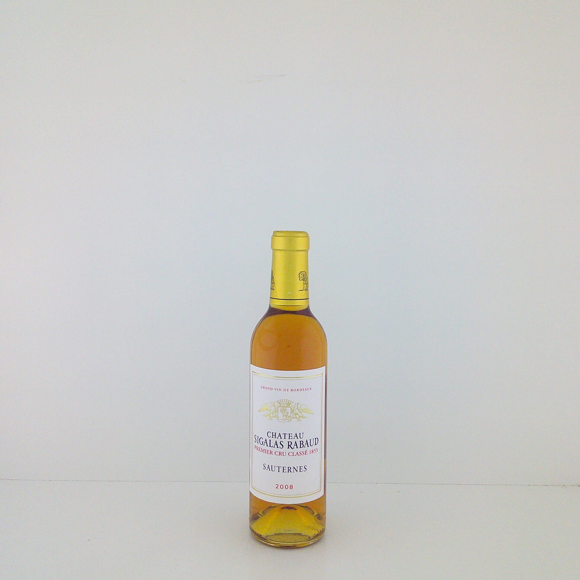 2008, Château Sigalas Rabaud, Premier Grand Cru Classé DEMI, Sauternes, Bordeaux