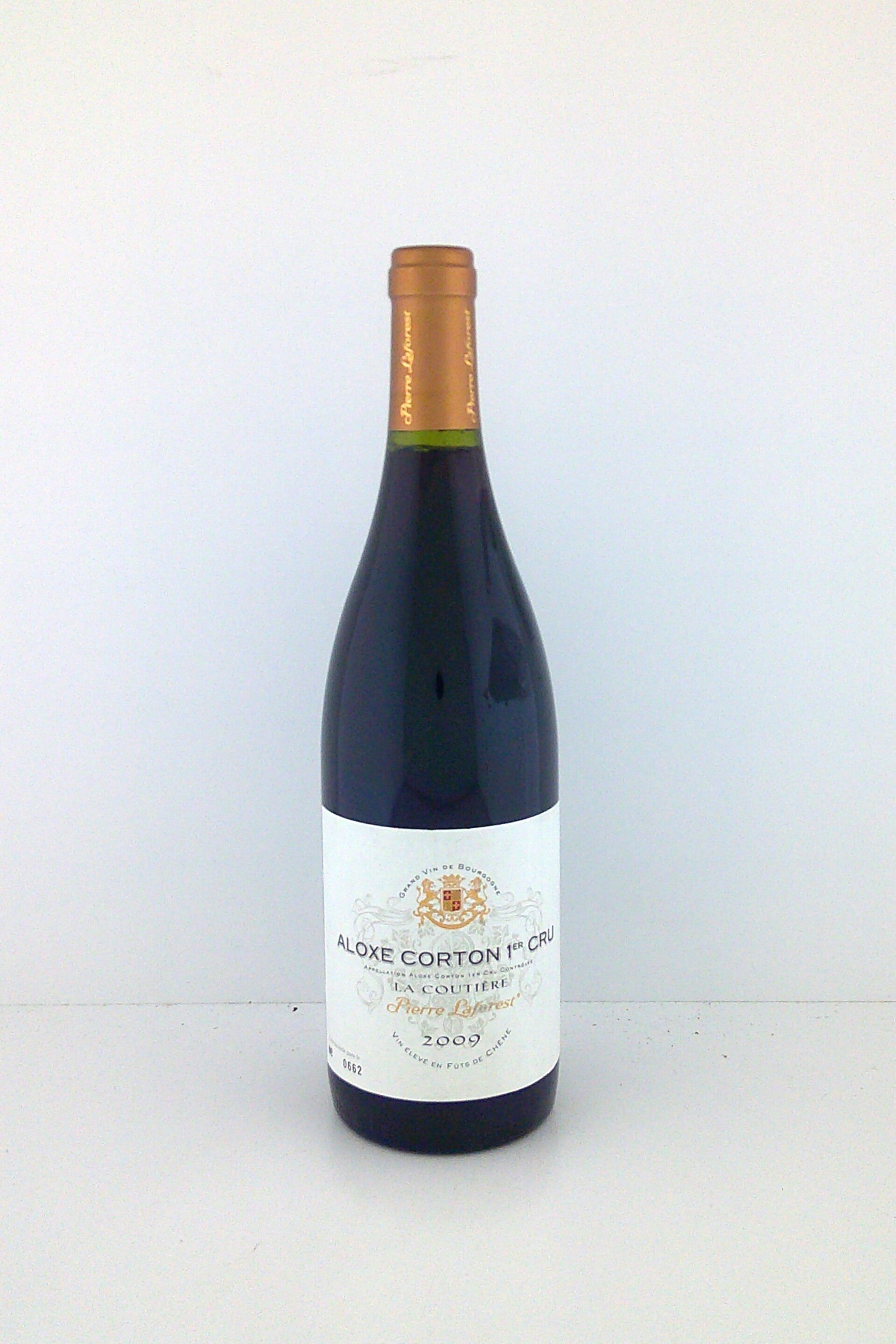 2009, Aloxe Corton 1er Cru "La Coutière", Pierre Laforest, Bourgogne