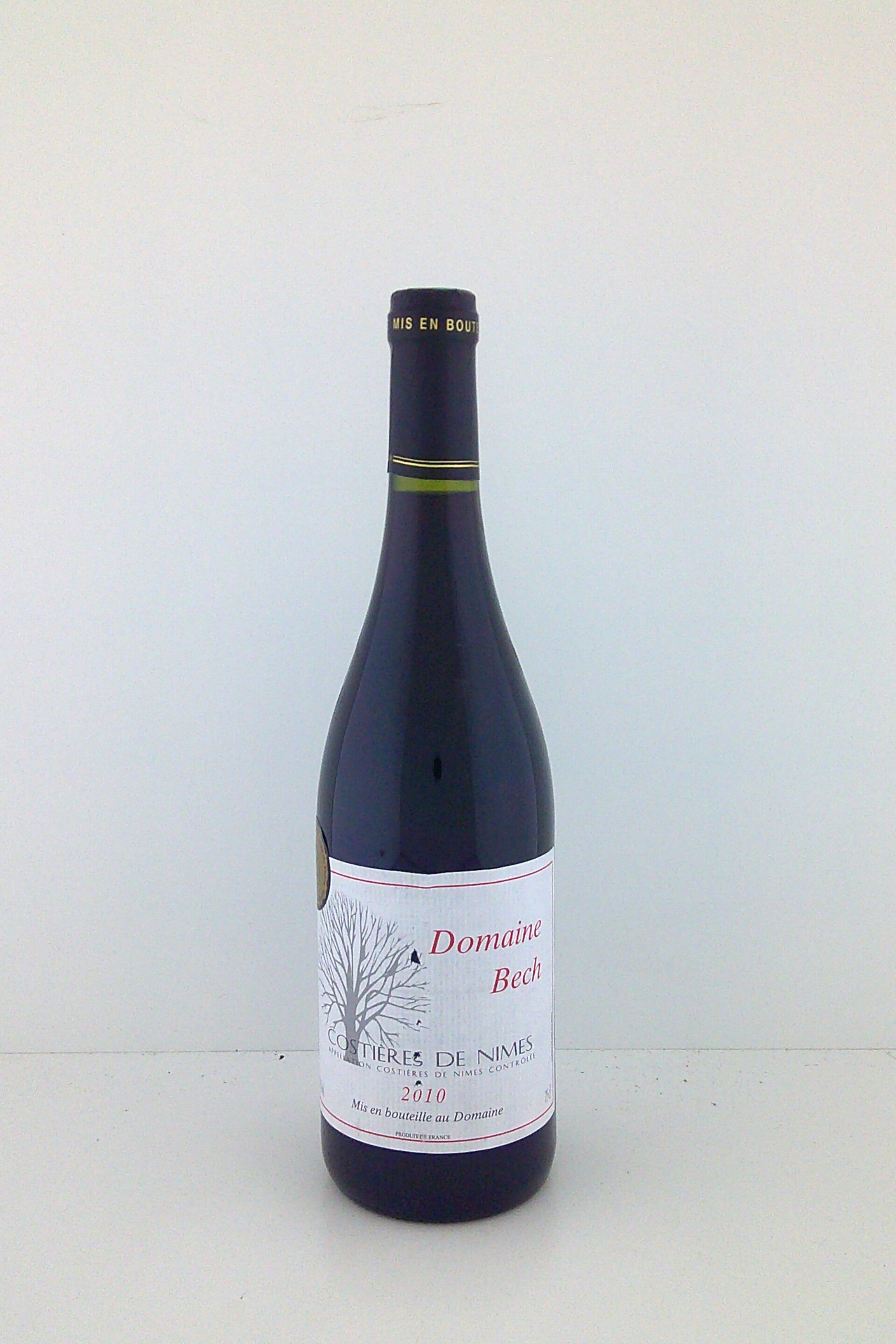 2010, Costières de Nîmes, Domaine Bech, Rhône