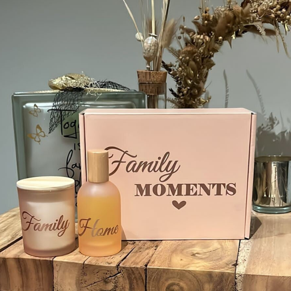 Luxegiftbox frosted blush
