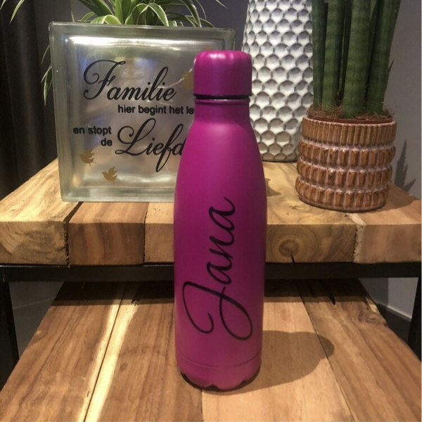 Drinkfles Jill fuchsia