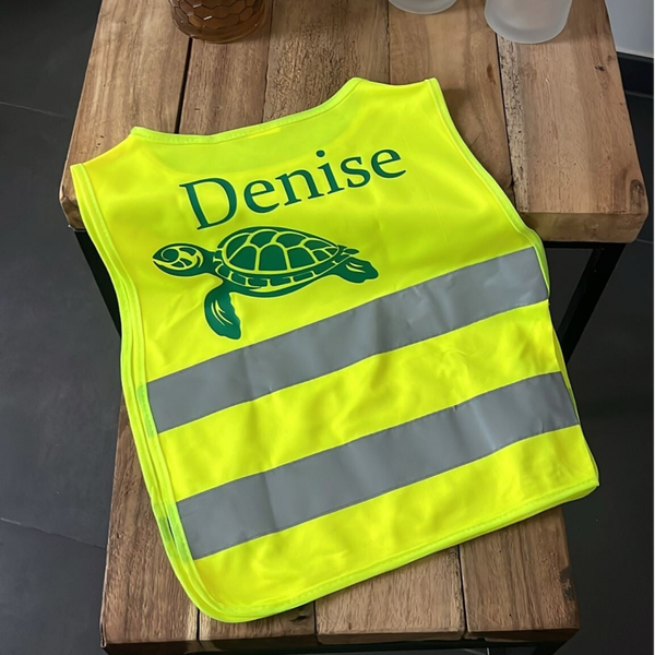 Veiligheidsvestje geel kinderen (39 x 46 x cm)