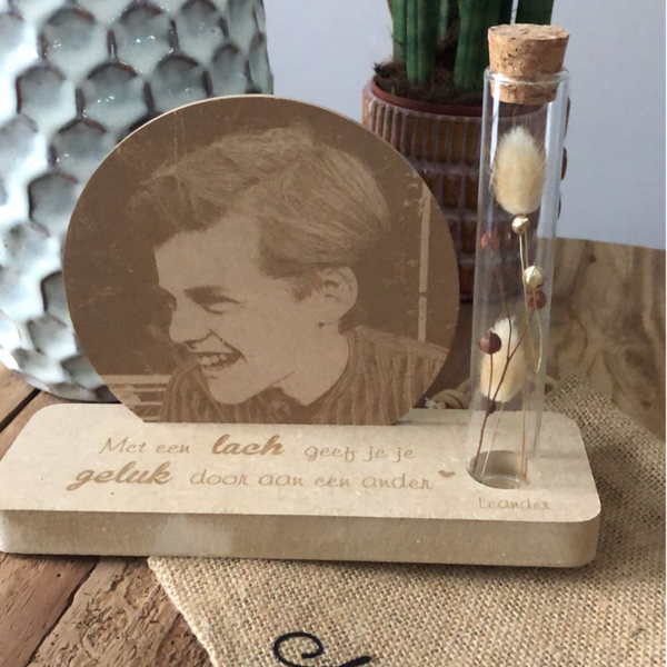 Memory Shelf Rond met buisje (langwerpige bodem)