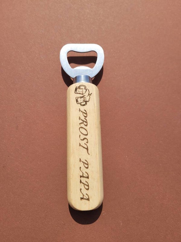 Personalisierter Flaschenöffner / Kapselheber mit Wunschgravur