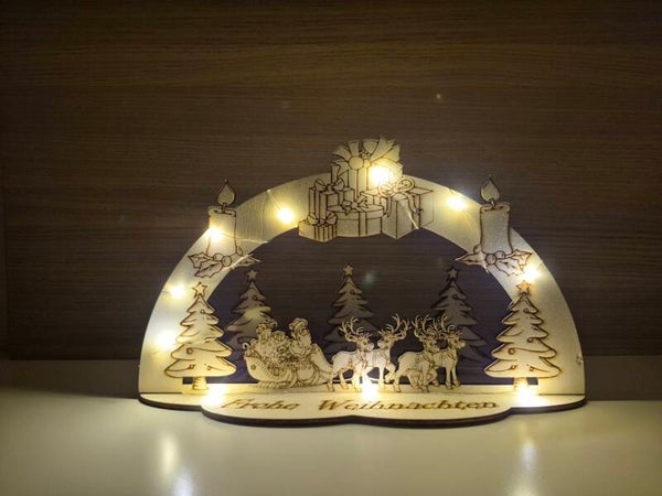 Schwippbogen Weihnachtsdeko Winter Deko