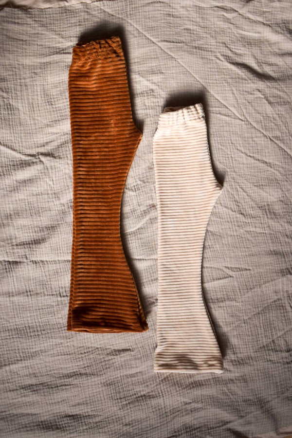 Flared legging cord