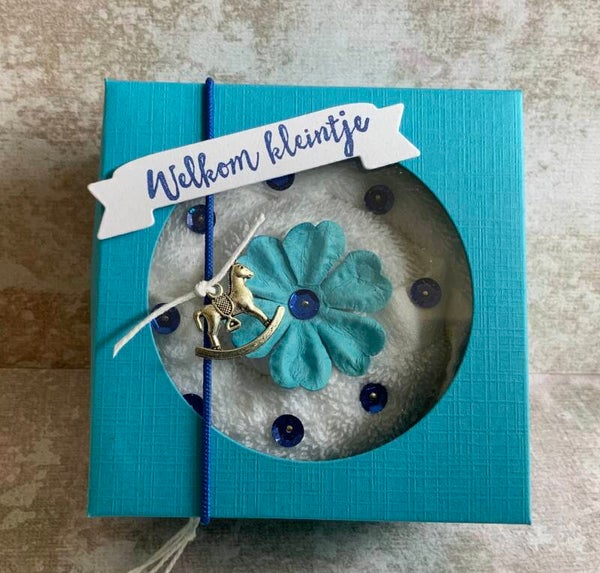 Freubels - Baby - cupcake blauw