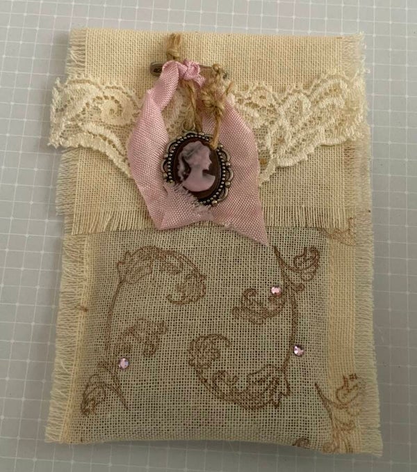 Freubels - stof - vintage lavendelzakje - twirl