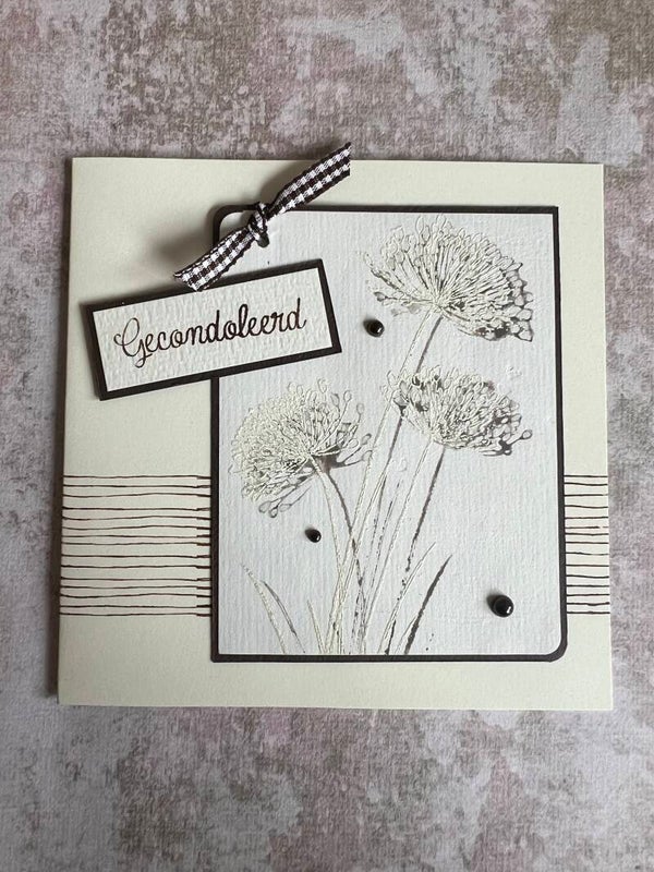 Condoleance - Gecondoleerd