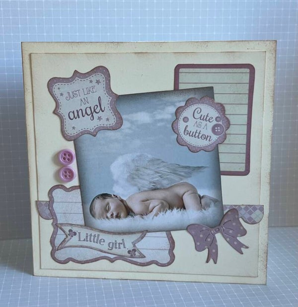 Geboorte - meisje - just like an angel