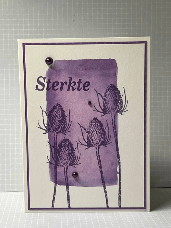 Condoleance - sterkte - distels 1