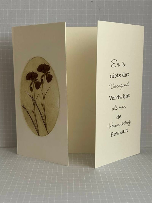 Condoleance - sterkte -  er is niets…