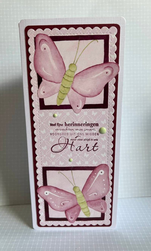 Condoleance - Vlinders - veel fijne herinneringen…
