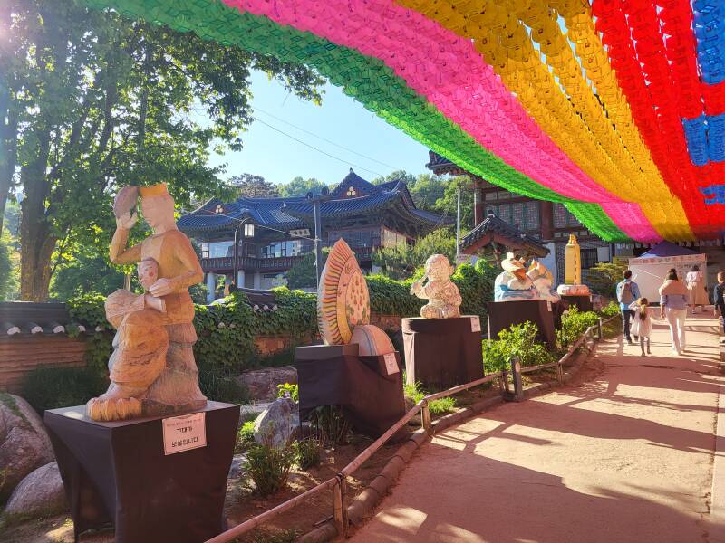 gangnam seoul séoul temple bongeunsa