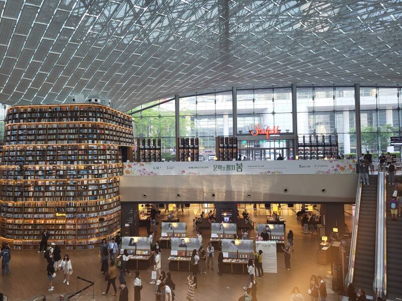 séoul seoul corée du sud korea gangnam gangnam-gu bibliothèque starfield library