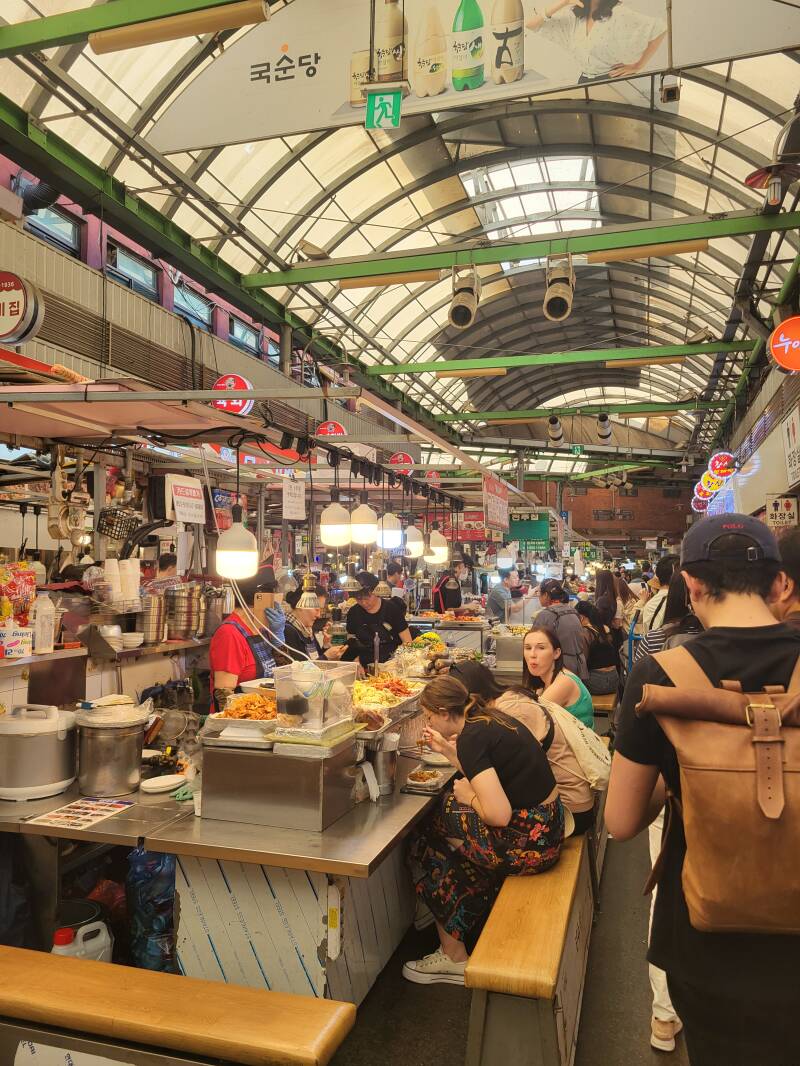 jongno seoul séoul marché Gwangjang Market