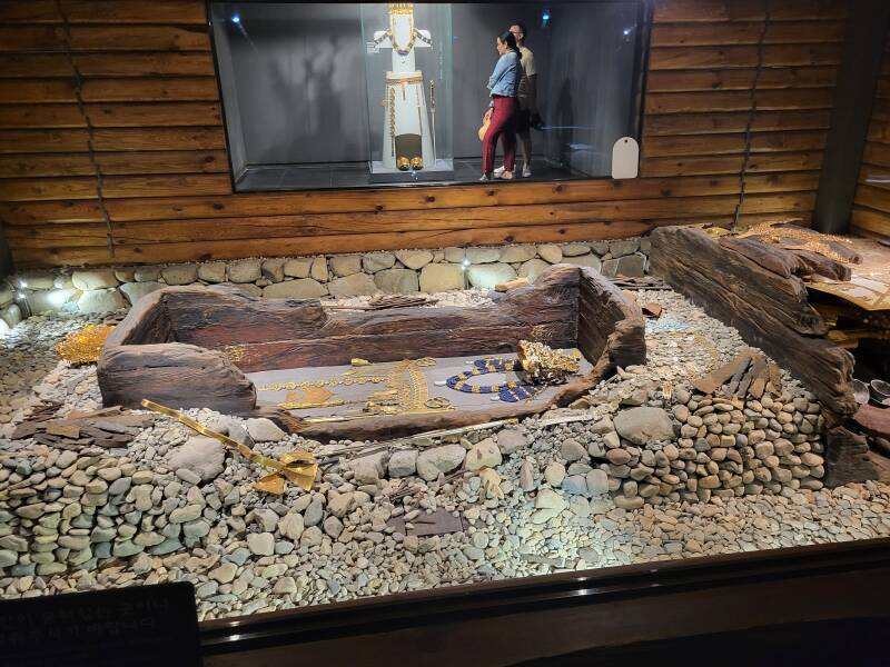 corée du sud korea gyeongju gyeongsang Daereungwon Tomb Complex