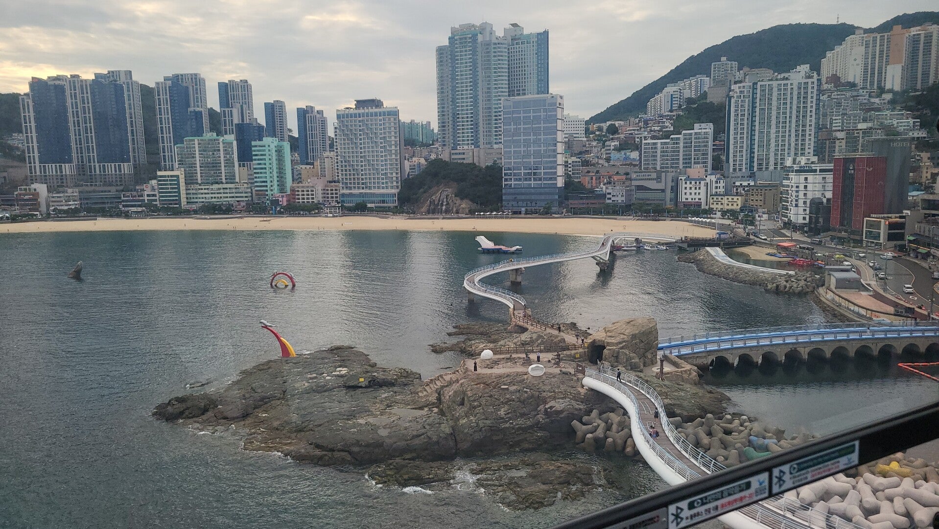 corée du sud korea busan pusan Songdo Cloud Trails chemin des nuages