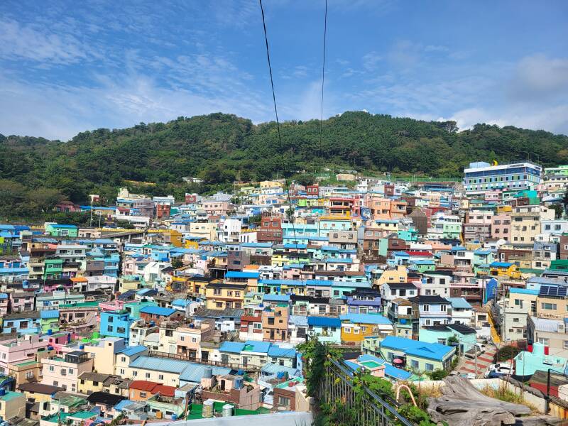 village de Gamcheon village corée korea busan pusan