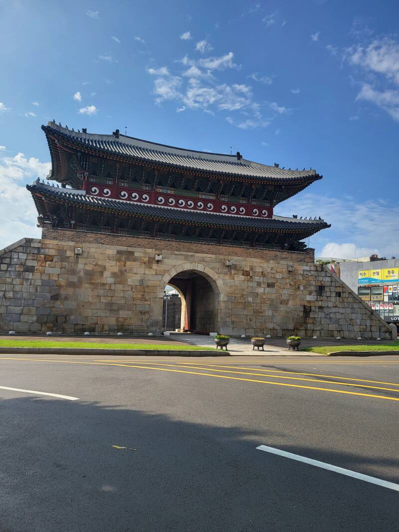 corée du sud korea province de Gyeonggi suwon porte de Paldalmun Gate 