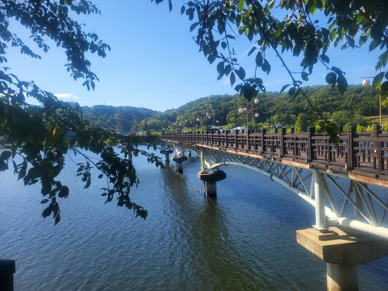 corée du sud korea andong pont Wolyeonggyo bridge