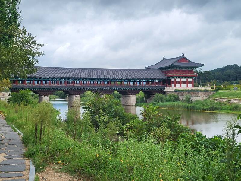 corée du sud korea gyeongju gyeongsang pont woljeonggyo bridge