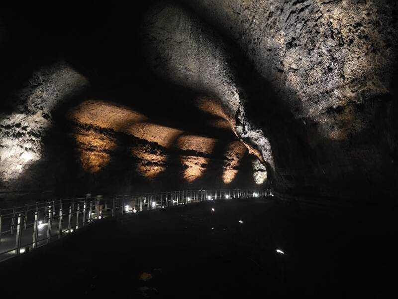 corée du sud korea l'île de Jeju island grotte de manjanggul lava cave