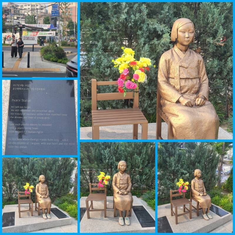 éoul soul corée du sud korea les femmes de réconfort comfort women yongsan yongsan-gu