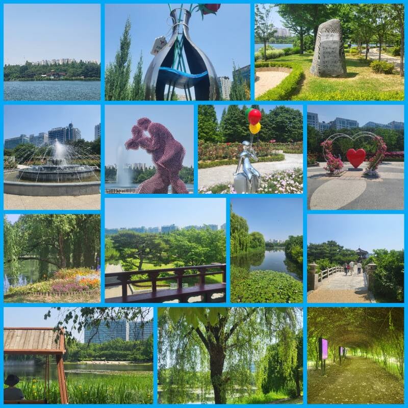 séoul séoul corée du sud korea goyang ilsan lake parc parc du lac ilsan