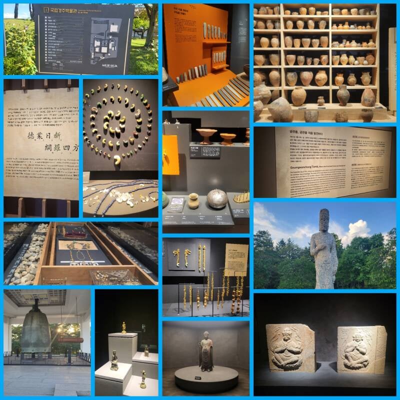 corée du sud korea Gyeongsang du Nord musée national de gyeongju national museum
