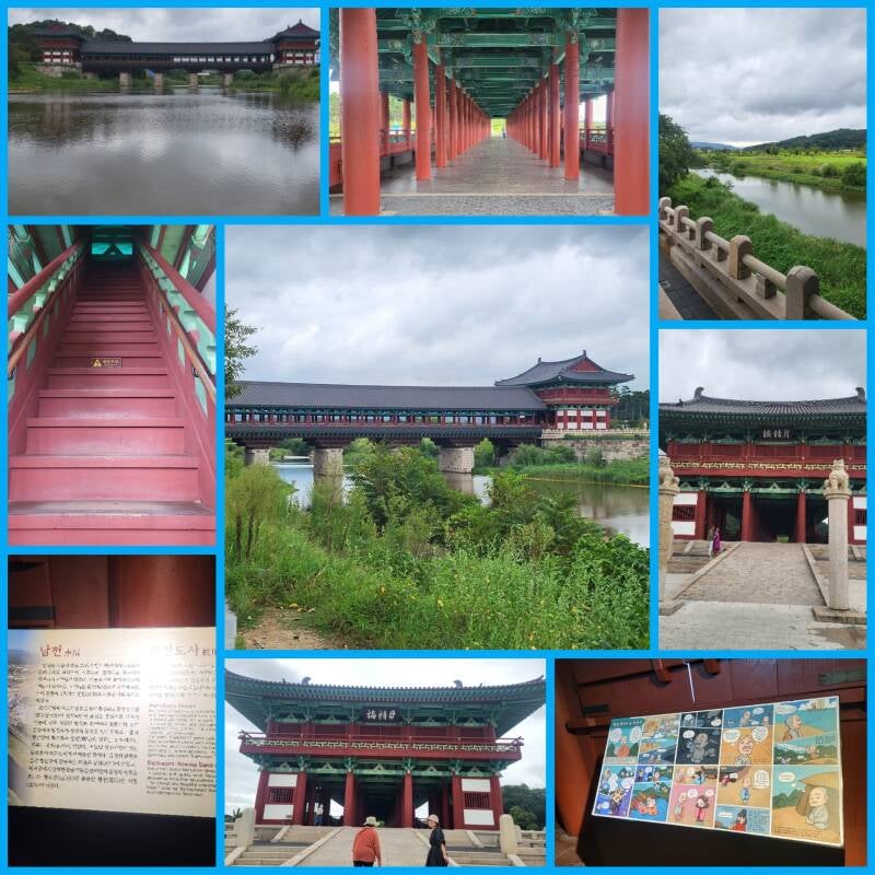 corée du sud korea gyeongju gyeongsang pont woljeonggyo bridge