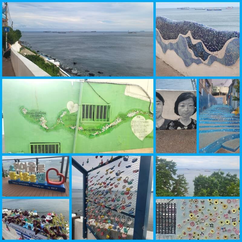 Busan Pusan Corée Korea Gyeongsang du Sud village culturel de Huinyeoul village