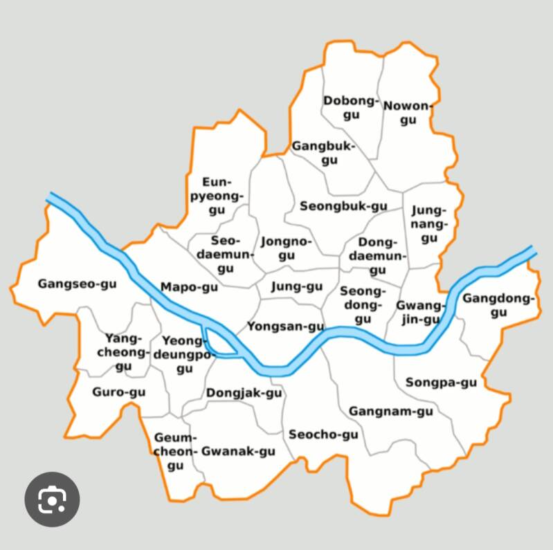 districts de séoul seoul 