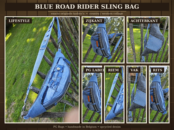 Blue Road Rider Sling Bag
