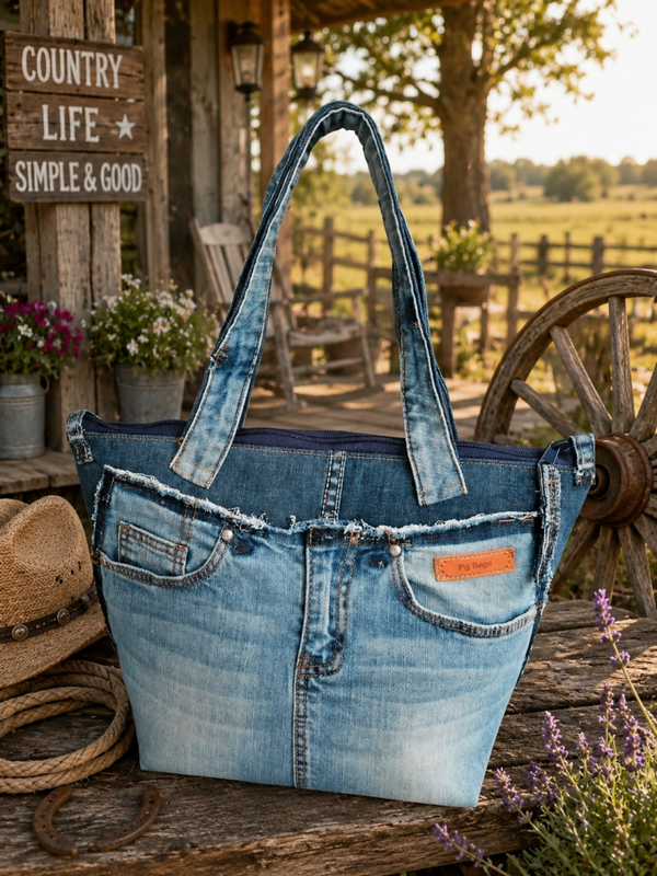 Light Denim Everyday Tote