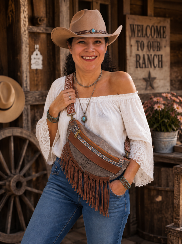 Prairie Moon Fringe Sling