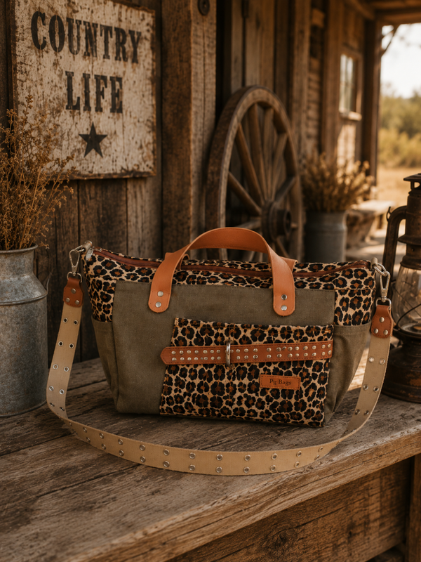 Wild Leopard Weekendbag