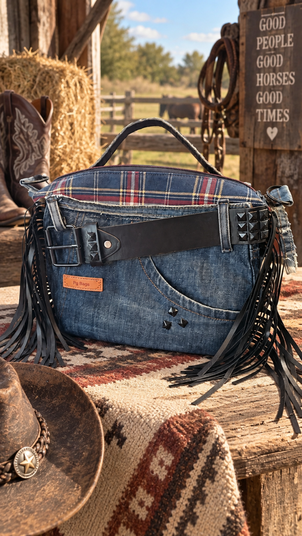 Black Rodeo Fringe Tote