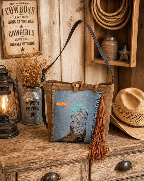 Dusty Western Boot