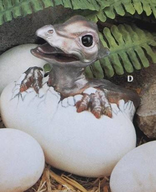Babydino open mond