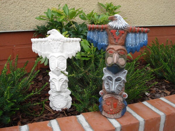 Traditionele totempaal